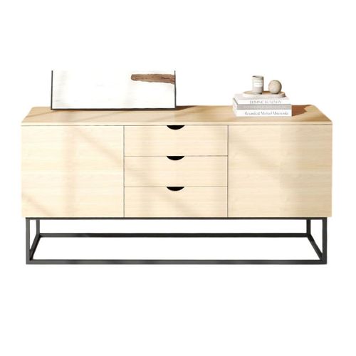 купить Комод Deco Vermont 160x45x75H Stejar M37/Black в Кишинёве 