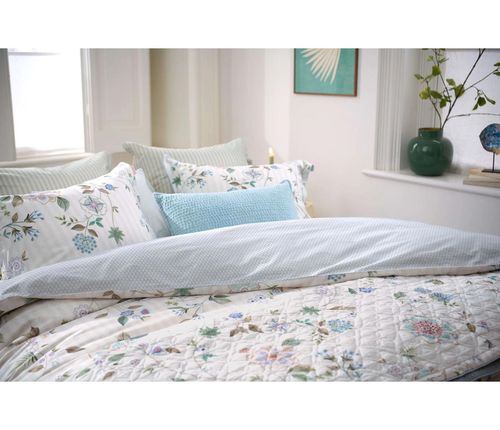 купить Покрывало Pip Studio 326253 Flores Bailando Quilt Off-white 220x260 в Кишинёве 