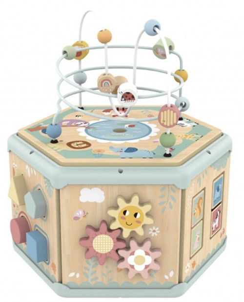 купить Игрушка Tooky Toy TK261N Cub de dezvoltare 7 în 1 60635 в Кишинёве 