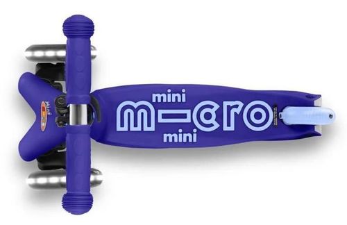 купить Самокат Micro MMD145 Mini 3in1 Deluxe Plus LED Blue в Кишинёве 