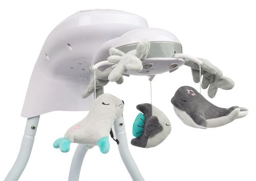 купить Детское кресло-качалка Caretero 8094 Raffi Графитовые в Кишинёве 