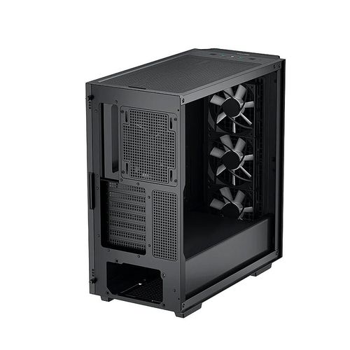 купить Корпус Case Middletower Deepcool CG540 ATX Black, no PSU, Side panel Tempered Glass,  2xUSB3.0,  Audio x 1/Mic x 1, Pre-Installed LED Fans: Front 3X120mm, Rear 1X140mm (carcasa/корпус) в Кишинёве 