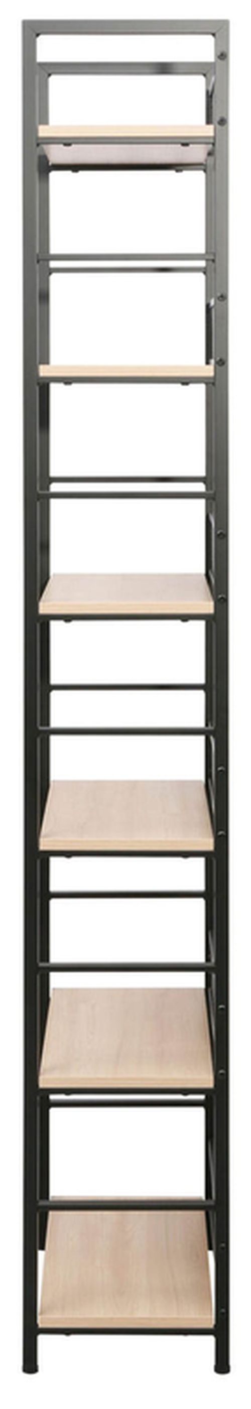 cumpără Raft de birou Deco Brick 6 nivele 60x28x187H Oak/Black în Chișinău 