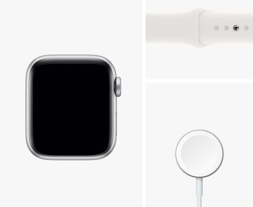 cumpără Ceas inteligent Apple Watch Series SE2 GPS 44mm Silver Aluminium Case MNK23 în Chișinău 