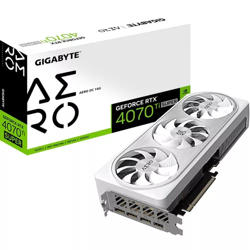 cumpără Placă video Gigabyte GeForce RTX™ 4070 Ti SUPER AERO OC 16G / 16GB GDDR6X în Chișinău 