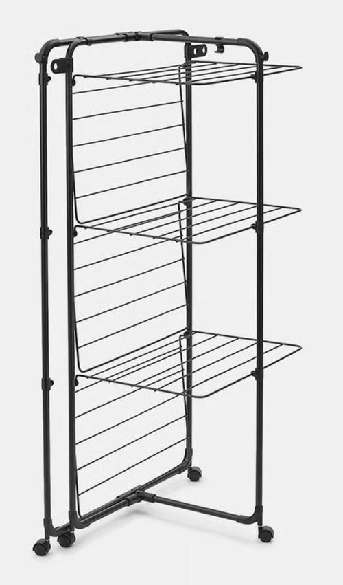 купить Сушилка для белья Brabantia 30 39 82 Hangon Tower, 23m, Matt Black в Кишинёве 