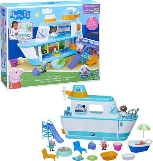 купить Игровой комплекс для детей Hasbro F6284 PeppaPig Набор Playset Peppas Cruise Ship в Кишинёве 