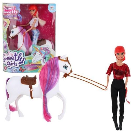 cumpără Păpușă Essa 60297AJ Set joc Păpușa specialist în călărie, 3 modele în Chișinău 