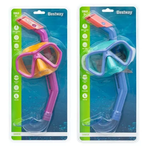 cumpără Accesoriu pentru înot Bestway 24023BW Set de înot (mască, snorkel), 2 culori în Chișinău 