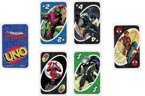 cumpără Joc educativ de masă miscellaneous 11671 Joc UNO Omul-paianjen HXY08 în Chișinău 