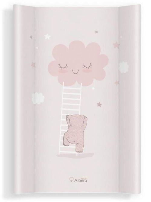 купить Аксессуар для пеленания Albero Mio 435 (PT70) 435 Clouds pink (saltea de infasat tare) в Кишинёве 