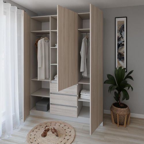 cumpără Dulap Smartex (15921) N16 180cm Kashemir+St.Deschis în Chișinău 