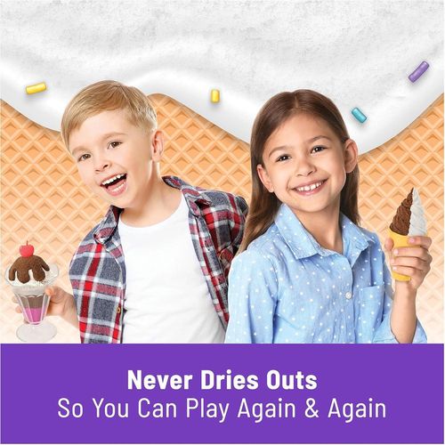 cumpără Set de creație Kinetic Sand 6068200 Playset Ice Cream Treats (Scent Free) în Chișinău 
