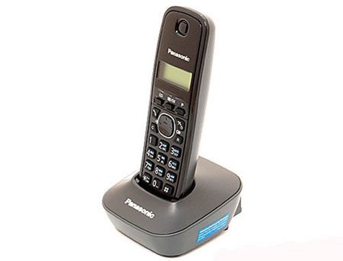 купить Dect Panasonic KX-TG1611UAH, Grey, AOH, Caller ID (telefon fara fir DECT/ DECT телефон) в Кишинёве 