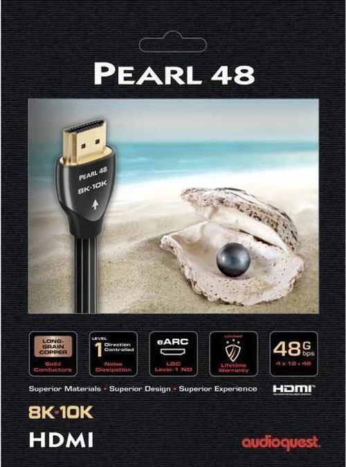 купить Кабель для AV Audioquest Pearl 48 8K-10K 1.5m в Кишинёве 
