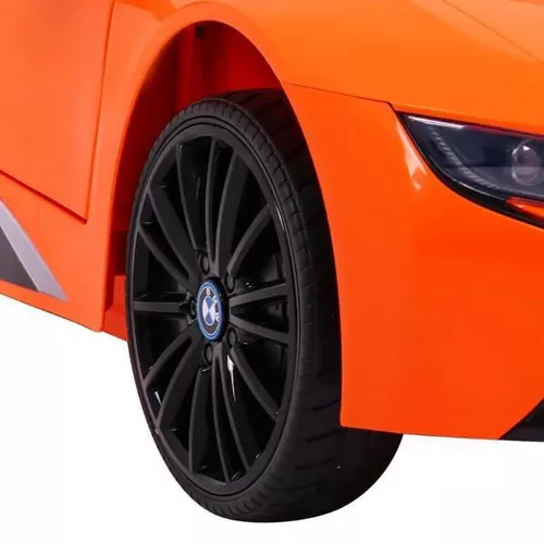 cumpără Mașină electrică pentru copii Kids car 8010263-2R_Orange BMW i8, 12V7AH, scaune din piele în Chișinău 