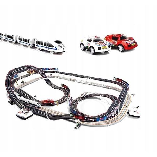 cumpără Set de construcție Promstore 37665 Трек для машин и железная дорога Racing cars №50703 în Chișinău 