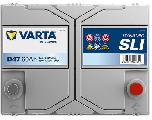 купить Автомобильный аккумулятор Varta 60AH 540A(JIS) клемы 0 (232x173x225) S4 024 (560410054K262) в Кишинёве 