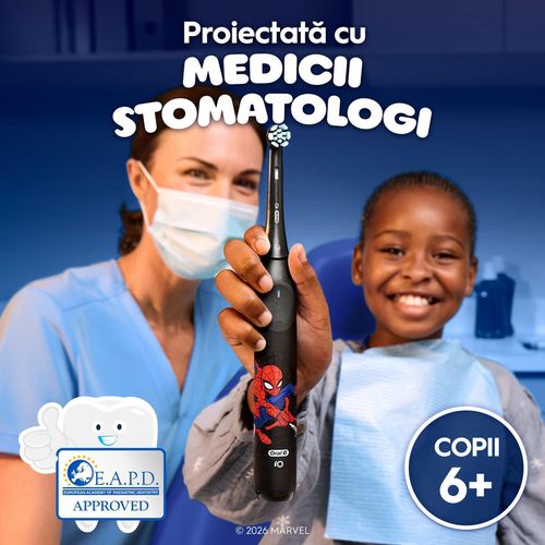 cumpără Periuță de dinți electrică Oral-B iO KIDS SPIDERMAN +TC (2370) în Chișinău 