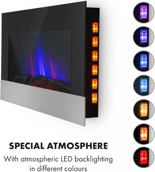 cumpără Șemineu electric Klarstein Basel Baseline Grey/Black în Chișinău 