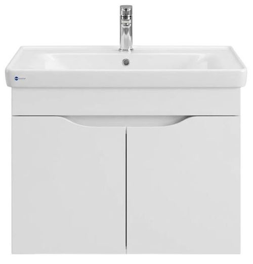 cumpără Dulap pentru lavoar Mashtab 11151 Print cu 2 usi 70cm Alb în Chișinău 