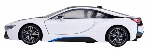 купить Радиоуправляемая игрушка Rastar 49600-8 BMW i8 (cu volan), 1:14 alba, 50539 в Кишинёве 
