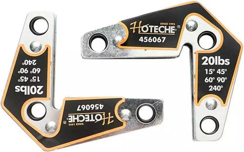 cumpără Suport magnetic pentru sudură Hoteche 456067 магнитные держатели 2 шт (15°/45°/60°/90°/240°) în Chișinău 