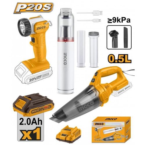 купить Пылесос автомобильный INGCO COSLI20668 set (49257) в Кишинёве 