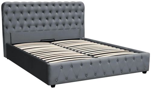 cumpără Pat Interdepo Belinda 1,6 (Dark gre\175) în Chișinău 