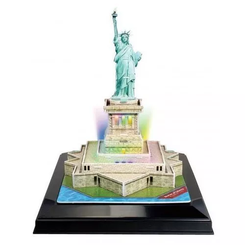 cumpără Set de construcție Cubik Fun L505h 3D Puzzle Statue of Liberty LED în Chișinău 