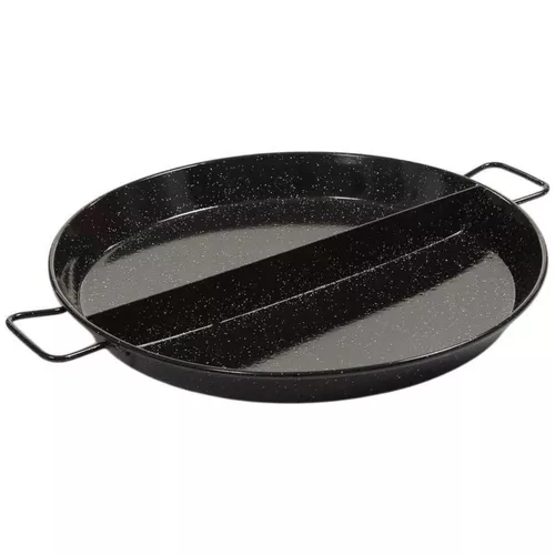 купить Сковорода Garcima Tava Paella emailata MultiGusto D38cm, 2 compart (81238) в Кишинёве 