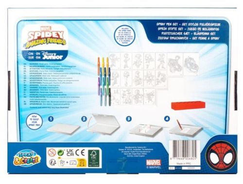 cumpără Set de creație miscellaneous SP22368 Spider Man, Set Stilouri Spray Pentru Desen în Chișinău 
