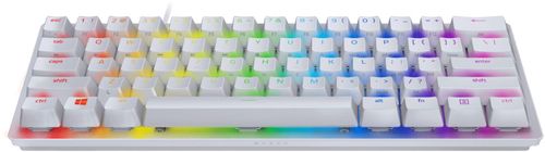 cumpără Tastatură Razer RZ03-03390300-R3M1 Optical Huntsman Mini 60% Clicky Purple Switch US Layout Mercury Edition în Chișinău 