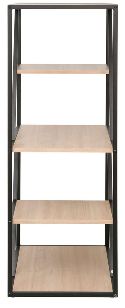 купить Офисный стеллаж Deco Agis 65x40x110H Oak/Black в Кишинёве 
