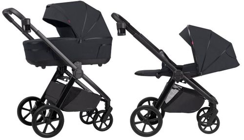 купить Детская коляска Adamex OMEGA+ 2IN1 COSMO BLACK (Fara adaptoare) в Кишинёве 