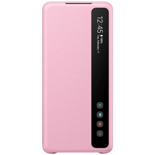 купить Чехол для смартфона Samsung EF-ZG985 Clear View Cover Pink в Кишинёве 