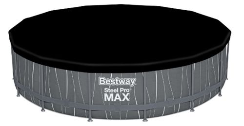 cumpără Piscină cu cadru Bestway 561GDBW Steel Pro Max 457х107cm, 14970L, cadru metalic, LED în Chișinău 