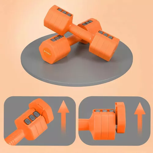купить Гантель HMS SL-00014279 Gantera reglabila (2x2.5kg) HL03 17-47-401 Orange в Кишинёве 