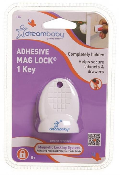 купить Детская безопасность Dreambaby F857 Замок ADHESIVE MAG LOCK 1 KEY в Кишинёве 