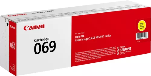 купить Картридж для принтера Canon 069 Y (5091C002), yellow for i-SENSYS MF752Cdw/ MF754Cdw/ LBP673Cdw в Кишинёве 