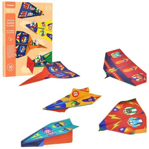 купить Набор для творчества Mideer MD4097 Set Origami Avioane de hârtie в Кишинёве 