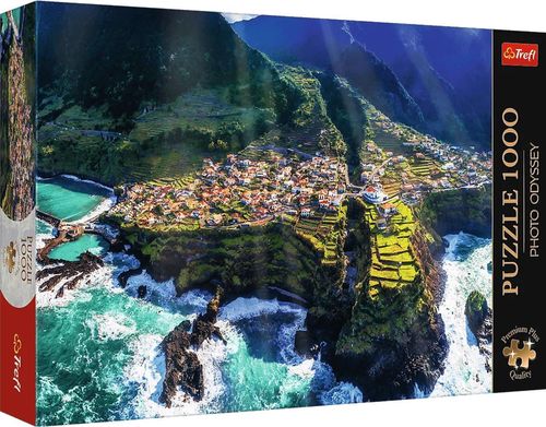 купить Головоломка Trefl R25K /39 (10824) Puzzle 1000 Madeira Island Portugal в Кишинёве 