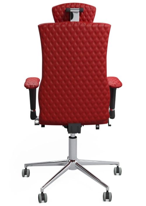 купить Офисное кресло Kulik System Elegance Red Eco в Кишинёве 