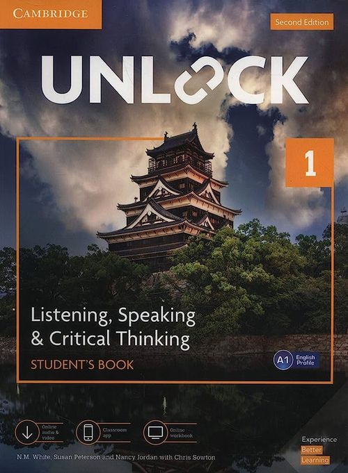 купить Unlock Level 1 Listening, Speaking & Critical Thinking Student’s Book, Mob App and Online Workbook w/ Downloadable Audio and Video 2nd Edition в Кишинёве 