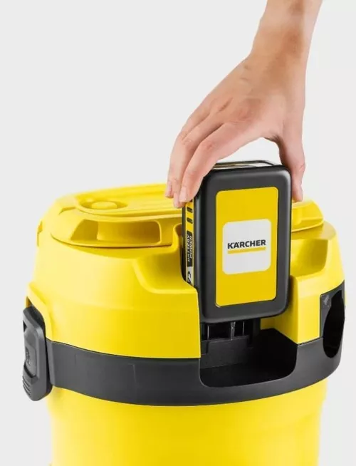 купить Пылесос с мешком Karcher WD 2-18 V-12/18 Battery в Кишинёве 