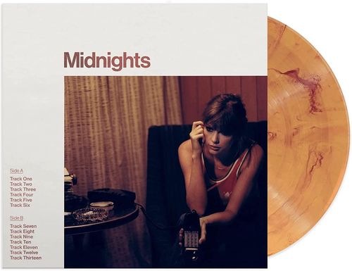 купить Диск CD и Vinyl LP Taylor Swift. Midnights (Blood Moon Marbie в Кишинёве 