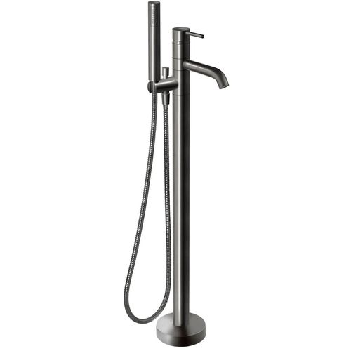 купить Смеситель для ванны Ferro Ciriculus gun metal BCK11FGM (cada freestanding) в Кишинёве 