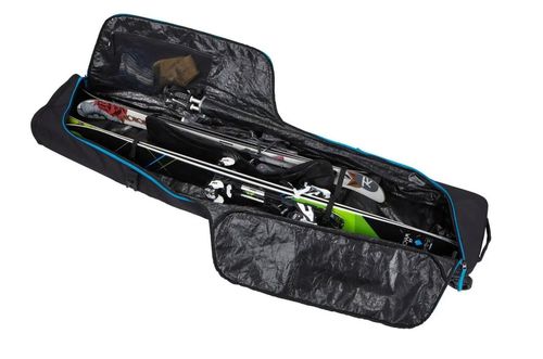 купить Сумка дорожная THULE Husa RoundTrip Ski Roller 175 cm Black в Кишинёве 