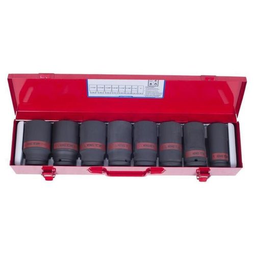 cumpără Set de tubulare, bite, duze King Tony 6410SP Set chei tubulare cu 6 puncte de 3/4" cu accesorii, inch, 8 buc. în Chișinău 