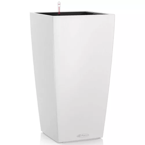 cumpără Ghiveci pentru flori Lechuza Cubico Color 30, White în Chișinău 